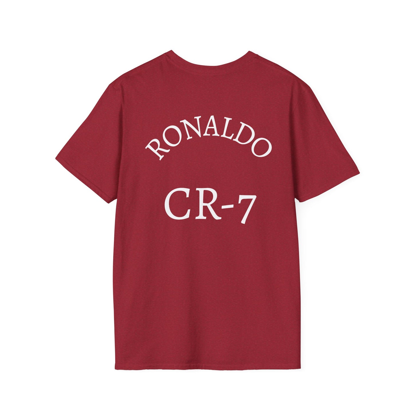 Unisex Cristiano Ronaldo Softstyle T-Shirt - CR7 Graphic Tee for Soccer Fans