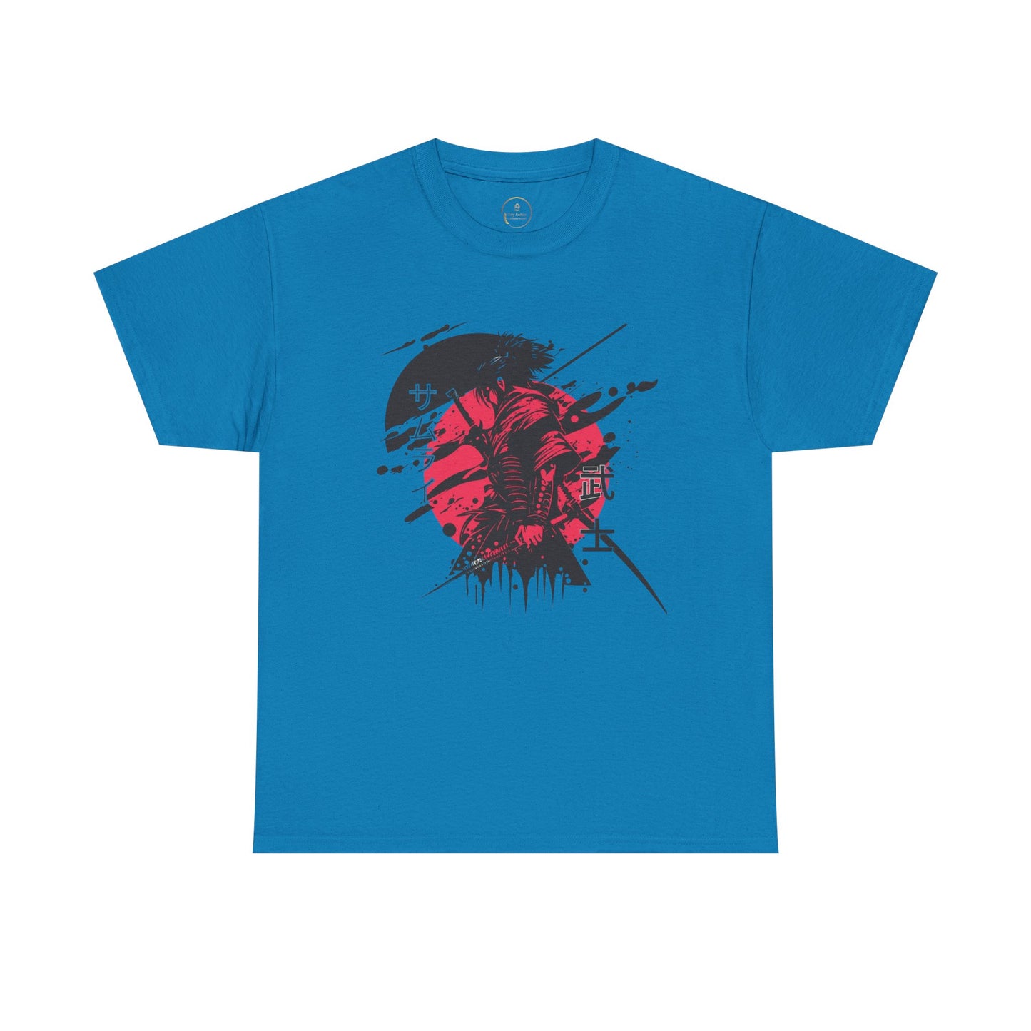 Samurai Heavy Cotton Tee - Samurai Spirit Graphic T-Shirts