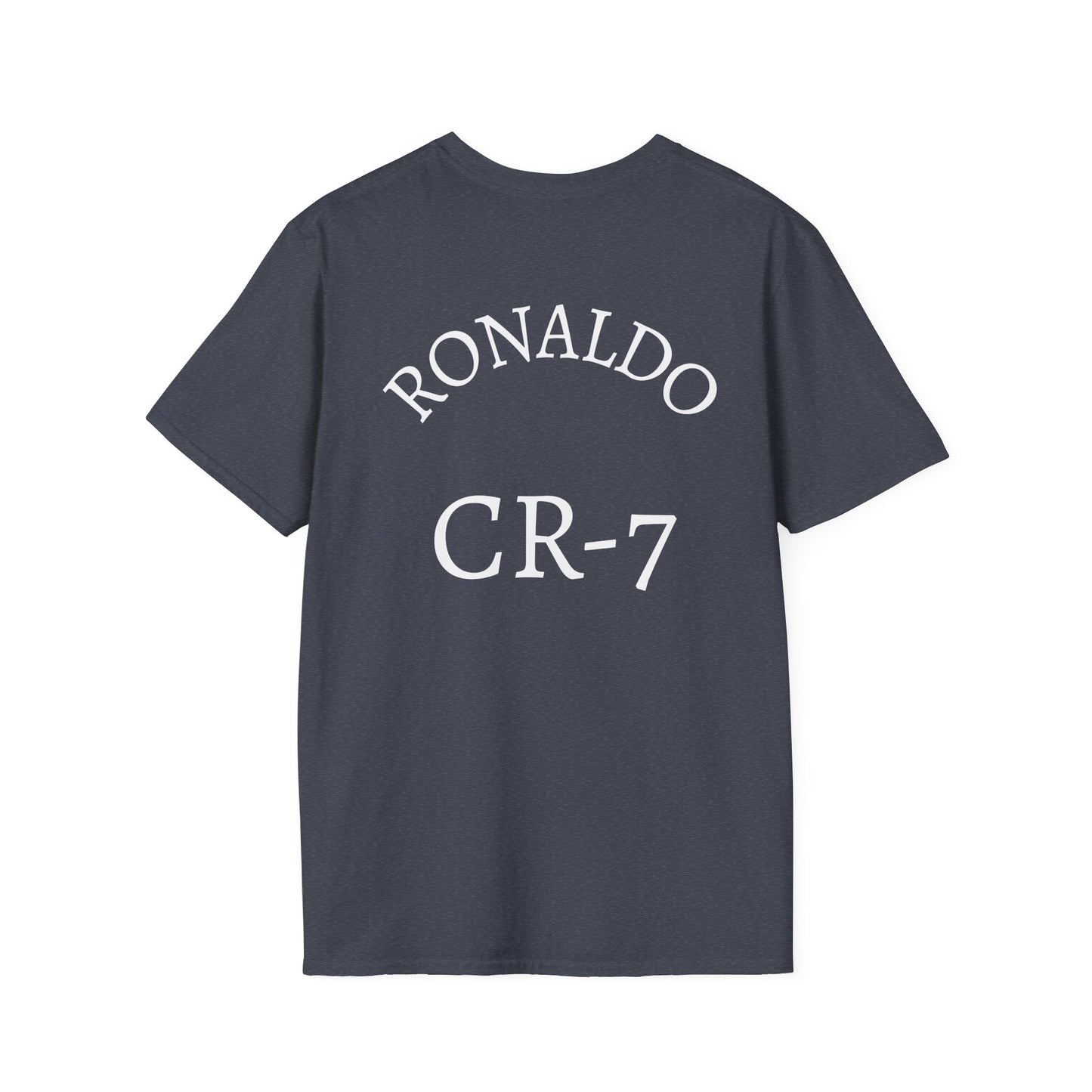 Unisex Cristiano Ronaldo Softstyle T-Shirt - CR7 Graphic Tee for Soccer Fans