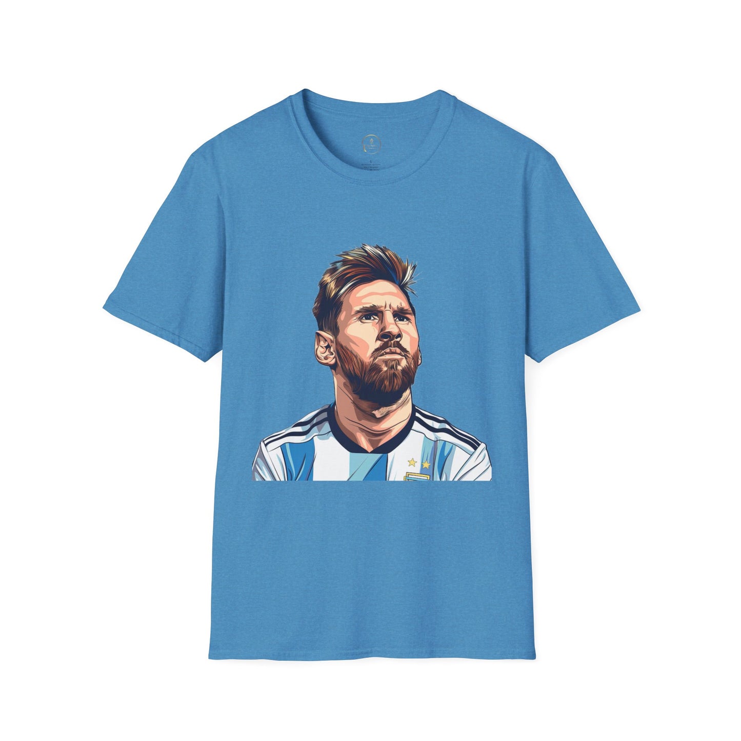 Unisex Softstyle Messi Graphic T-Shirt - Support Your Team with Style!