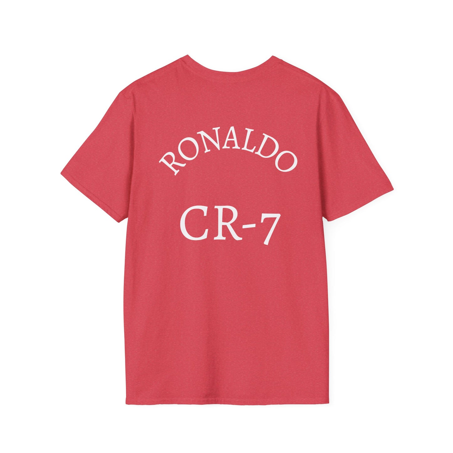 Unisex Cristiano Ronaldo Softstyle T-Shirt - CR7 Graphic Tee for Soccer Fans