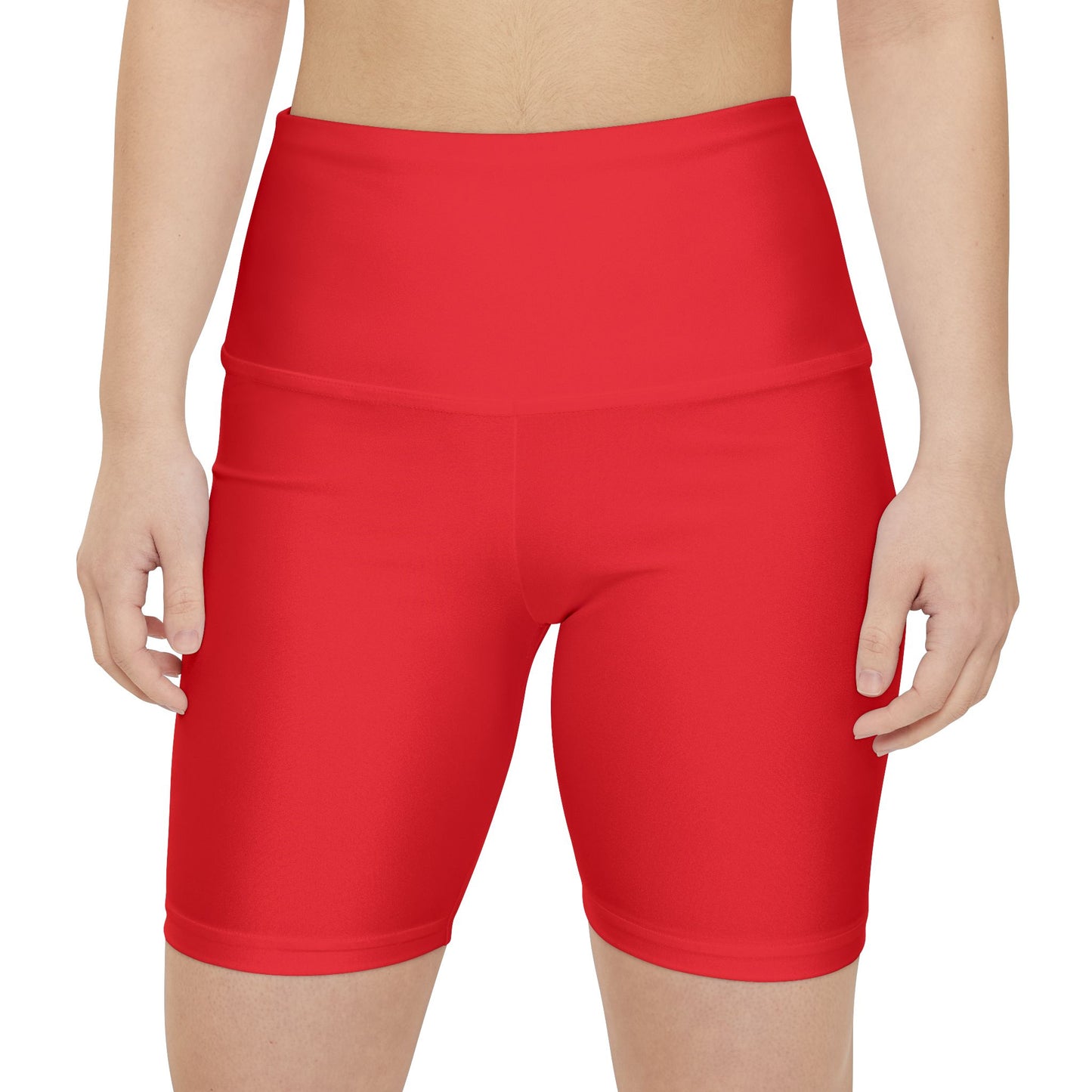 Women's Red Workout Shorts, Fitness , Summer , Gym Sports,