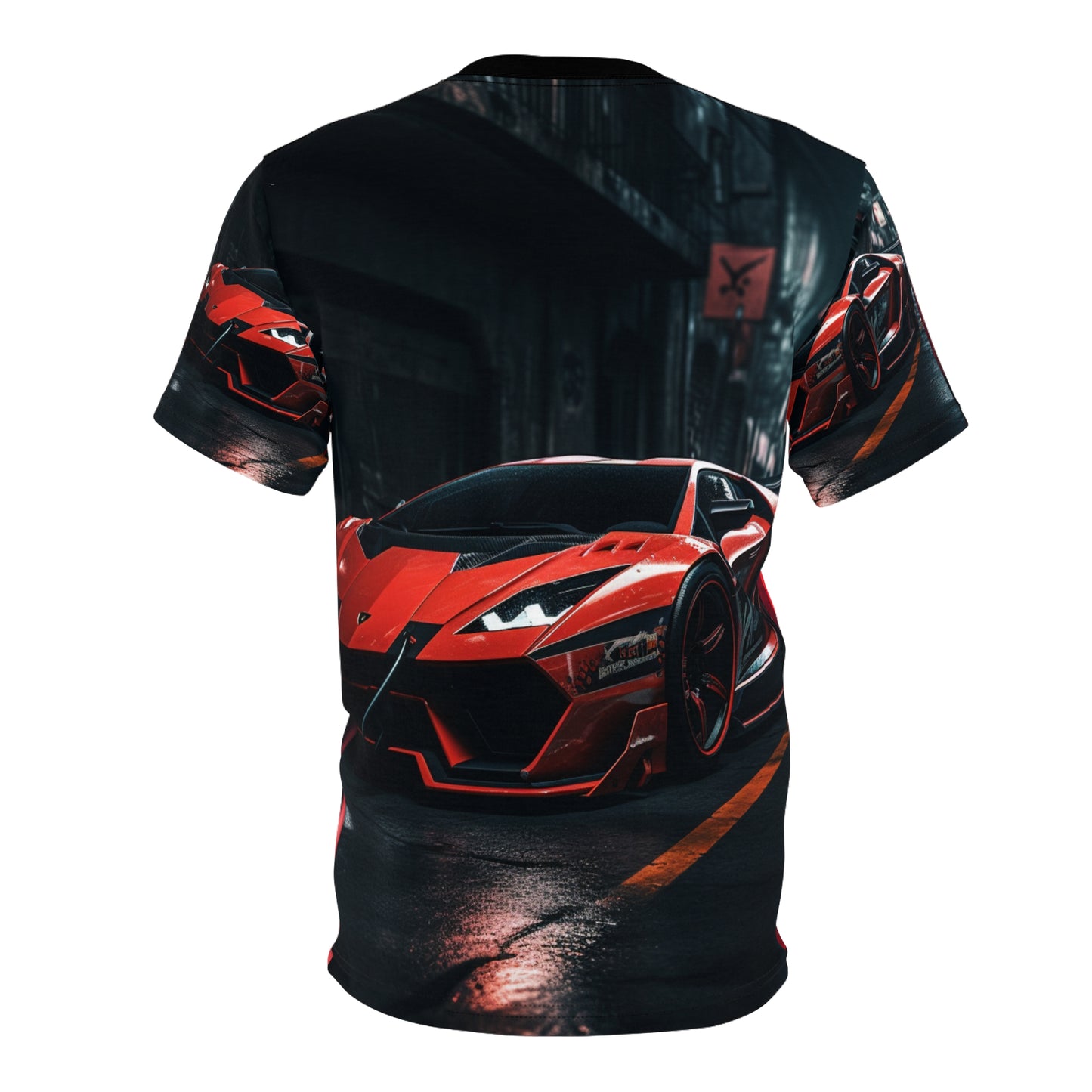Red Sports Car T-Shirt, Car Lover