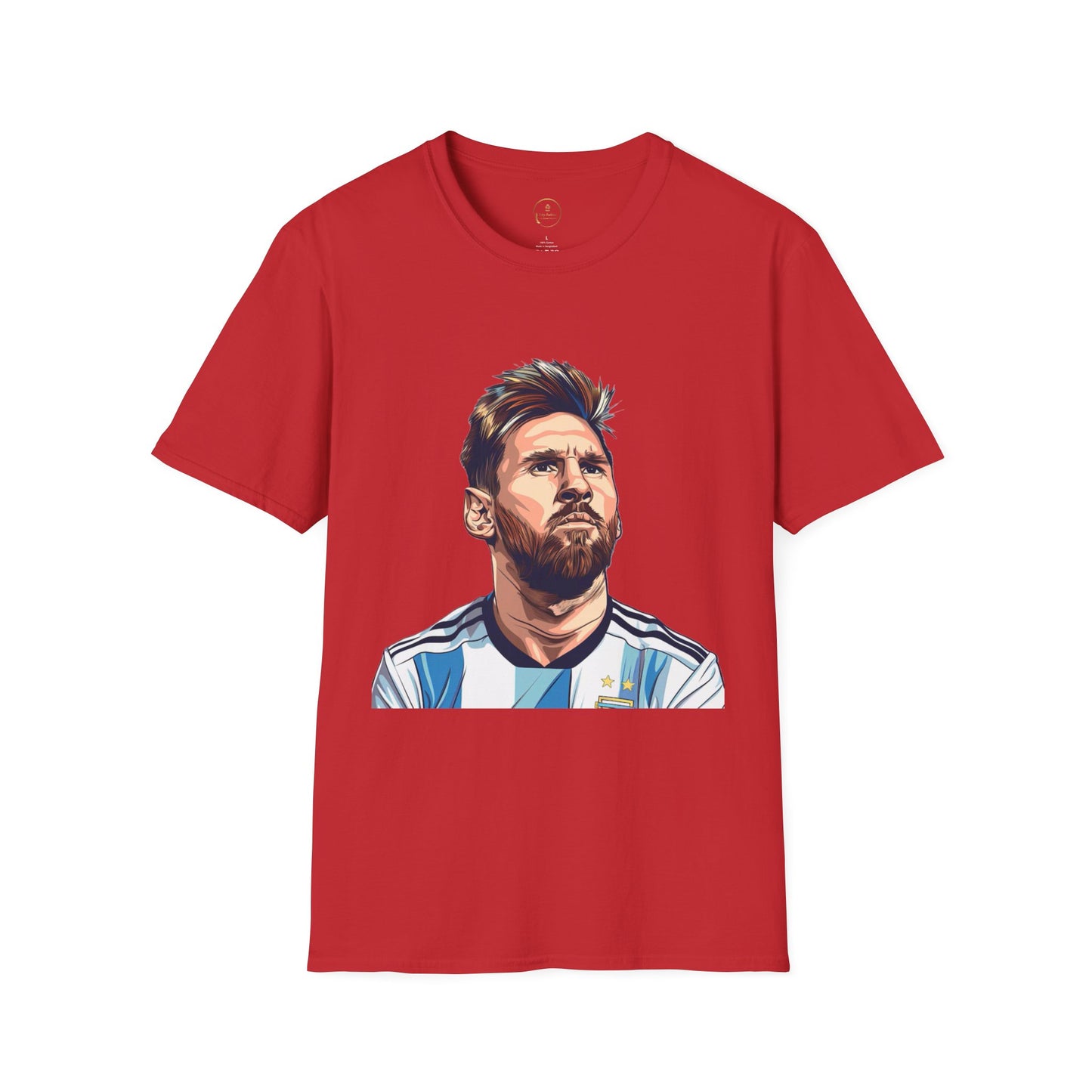 Unisex Softstyle Messi Graphic T-Shirt - Support Your Team with Style!