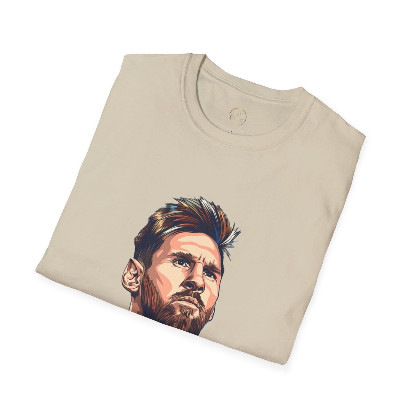Unisex Softstyle Messi Graphic T-Shirt - Support Your Team with Style!