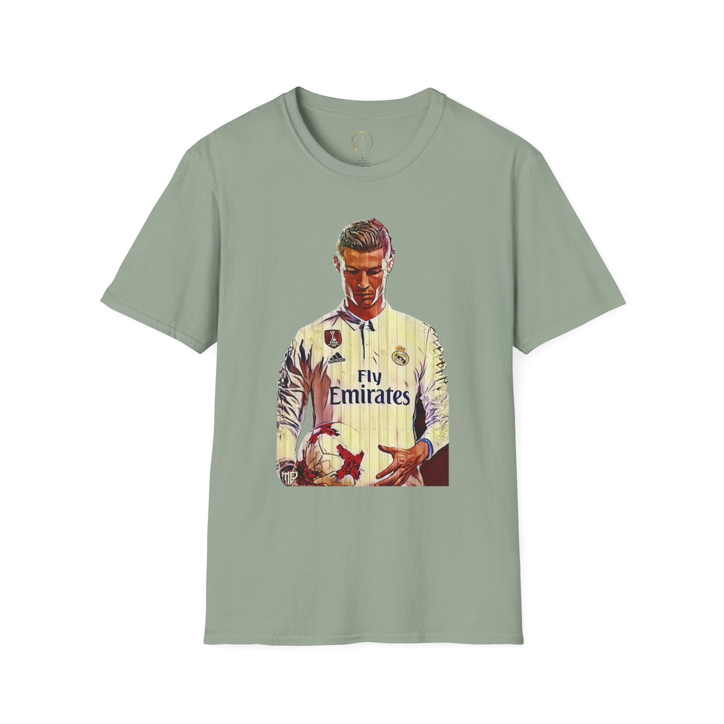 Unisex Cristiano Ronaldo Softstyle T-Shirt - CR7 Graphic Tee for Soccer Fans