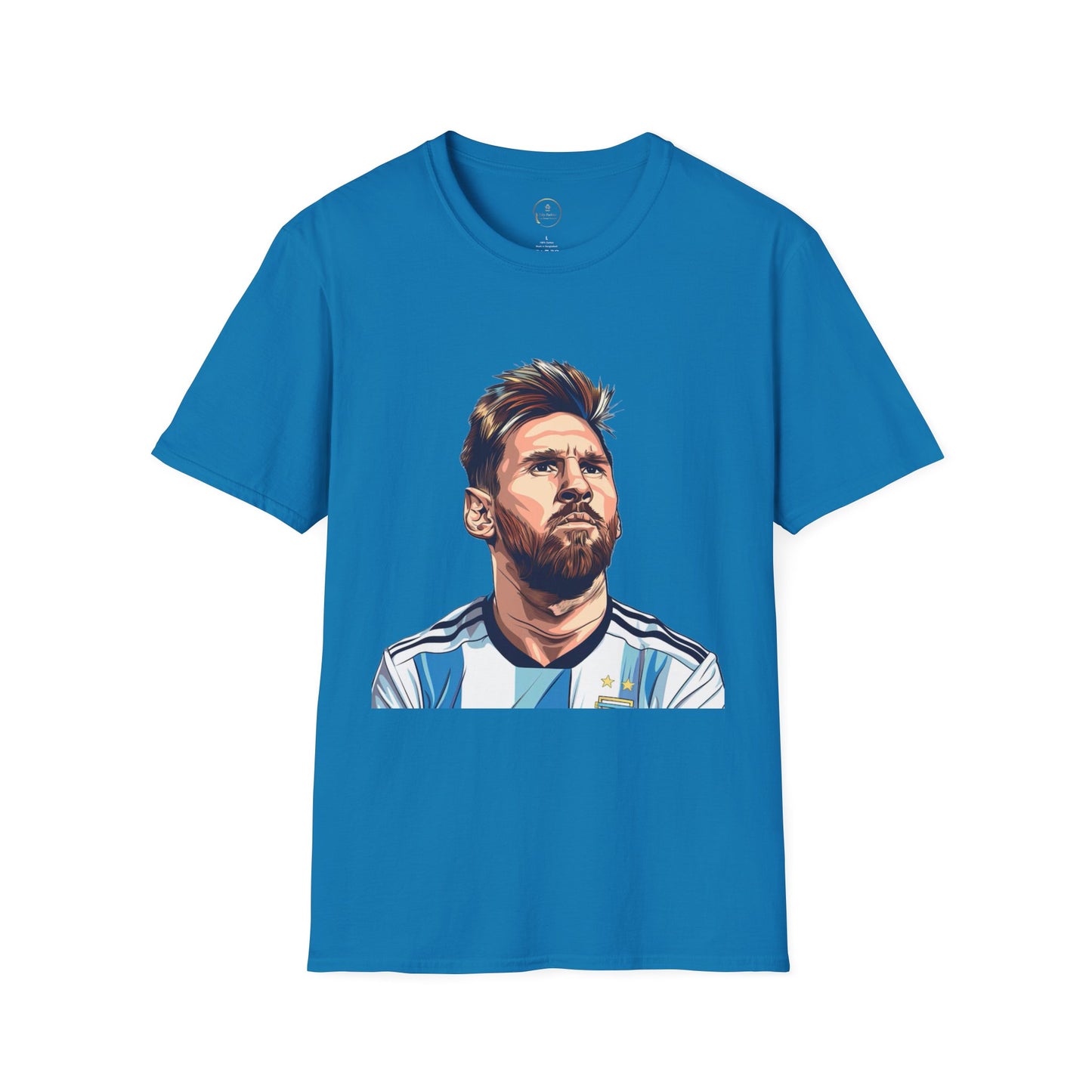 Unisex Softstyle Messi Graphic T-Shirt - Support Your Team with Style!