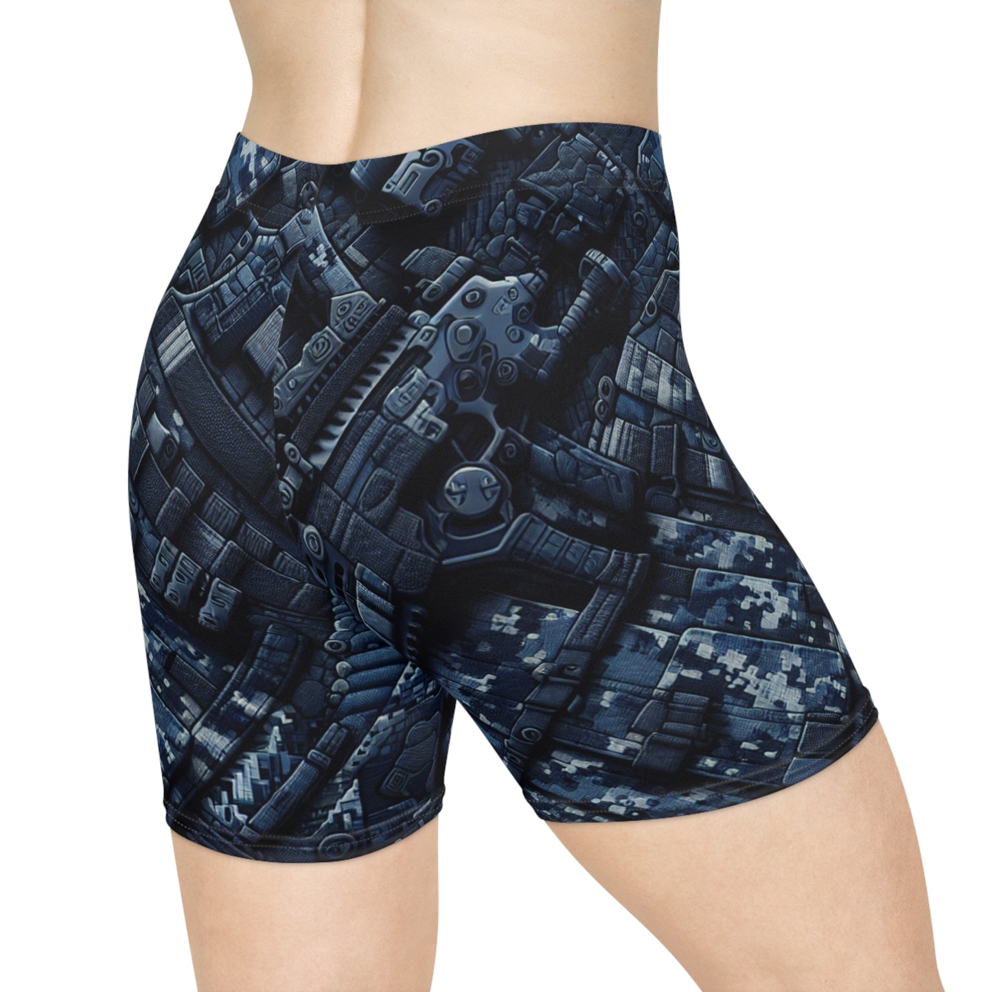Tactical Women's Biker Shorts, Activewear for Gym, Sports, Cycling, Workout, Fitness