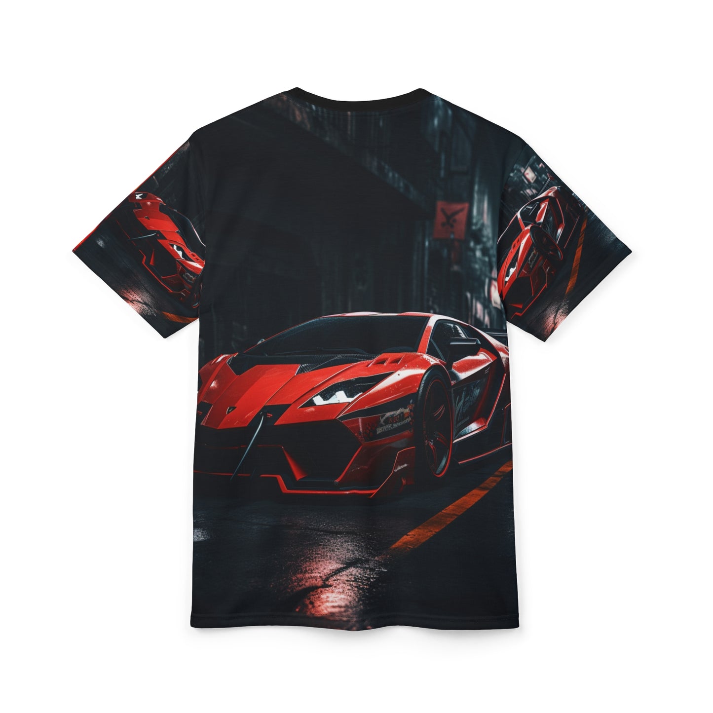 Red Sports Car T-Shirt, Car Lover