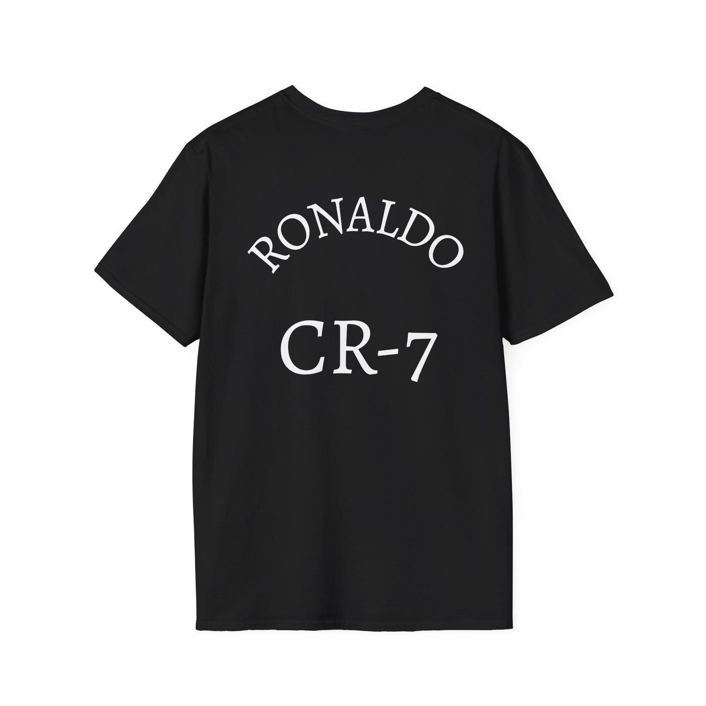 Unisex Cristiano Ronaldo Softstyle T-Shirt - CR7 Graphic Tee for Soccer Fans