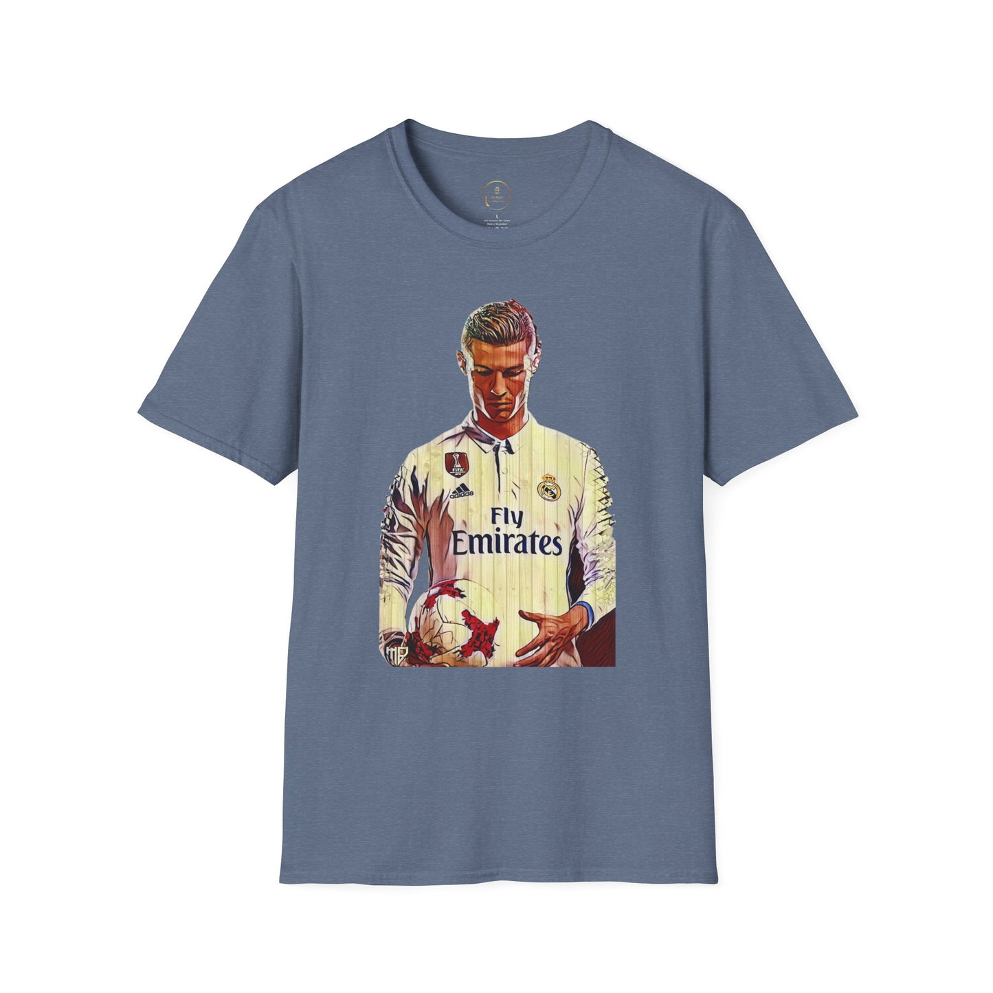 Unisex Cristiano Ronaldo Softstyle T-Shirt - CR7 Graphic Tee for Soccer Fans