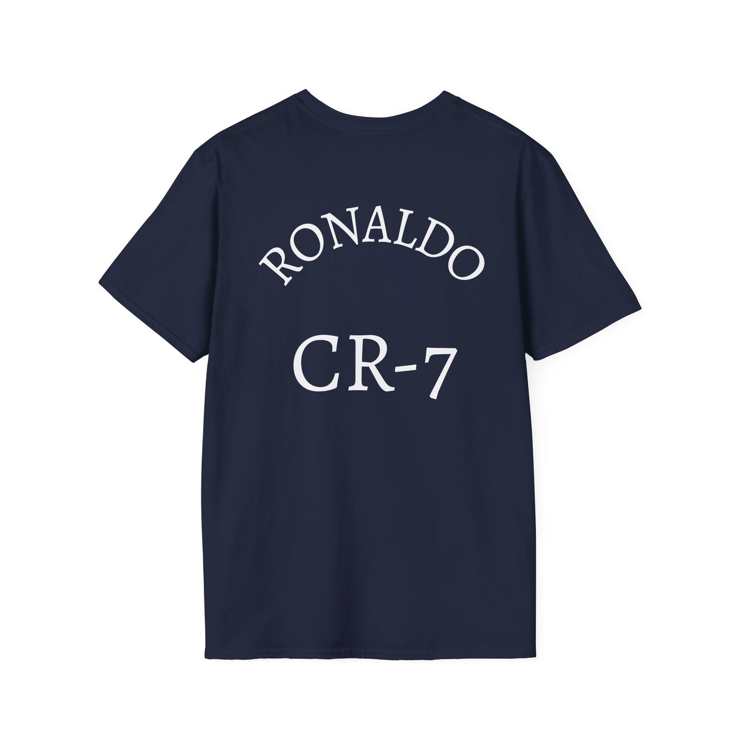 Unisex Cristiano Ronaldo Softstyle T-Shirt - CR7 Graphic Tee for Soccer Fans