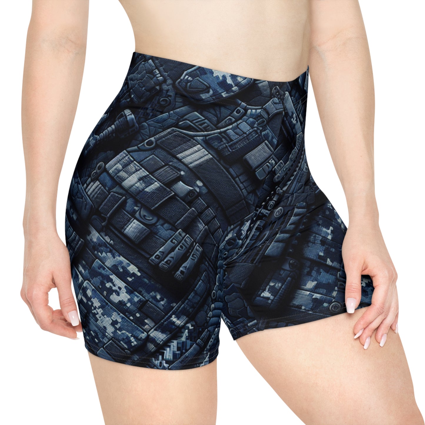 Tactical Women's Biker Shorts, Activewear for Gym, Sports, Cycling, Workout, Fitness