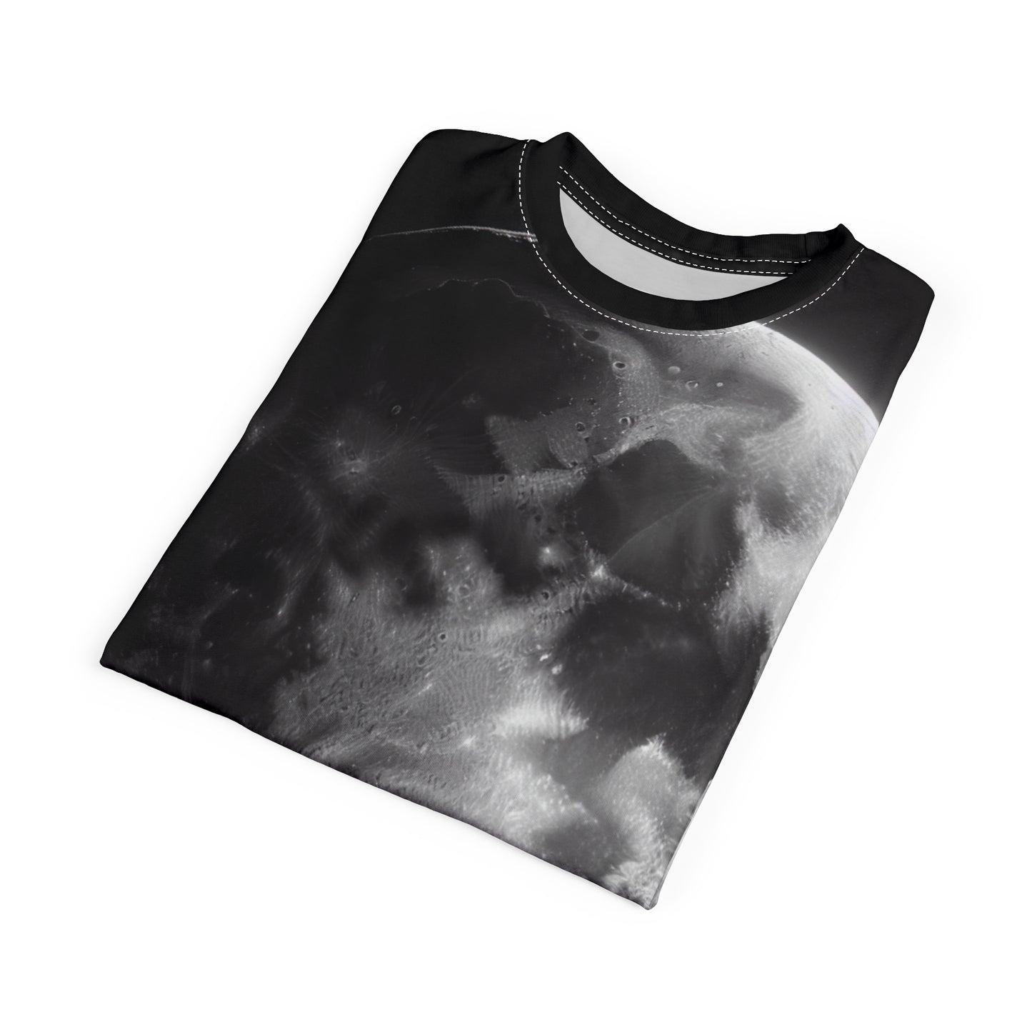 Celestial Moon Graphic Unisex Tee - Space-Inspired Apparel for Cosmic Lovers T-Shirts
