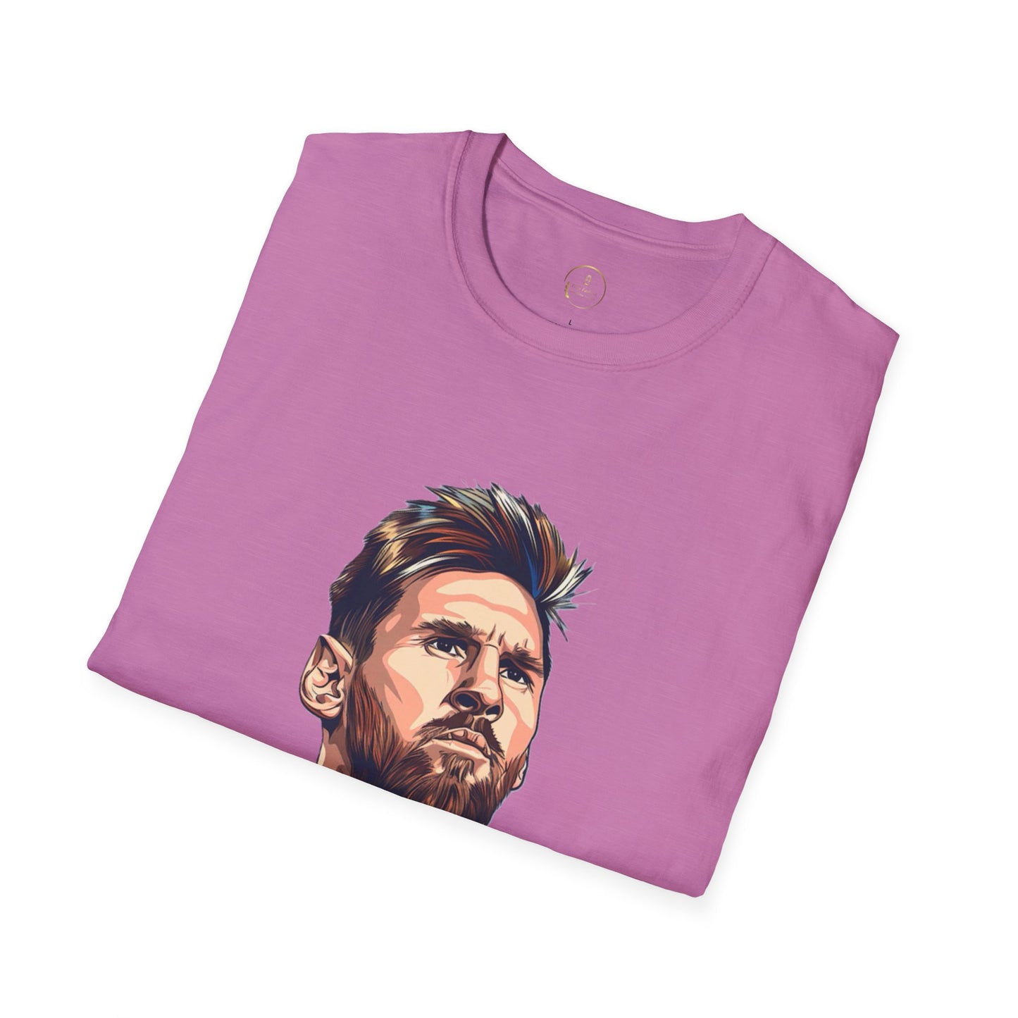 Unisex Softstyle Messi Graphic T-Shirt - Support Your Team with Style!
