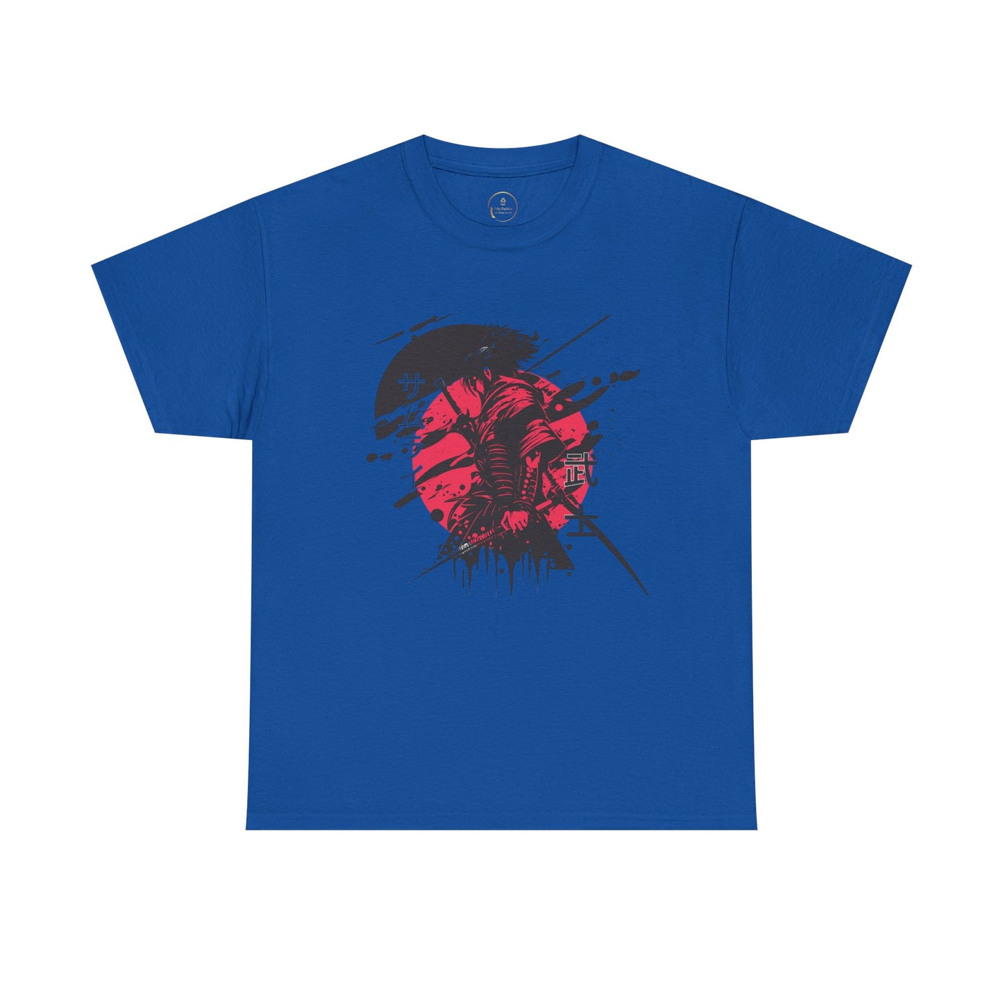Samurai Heavy Cotton Tee - Samurai Spirit Graphic T-Shirts