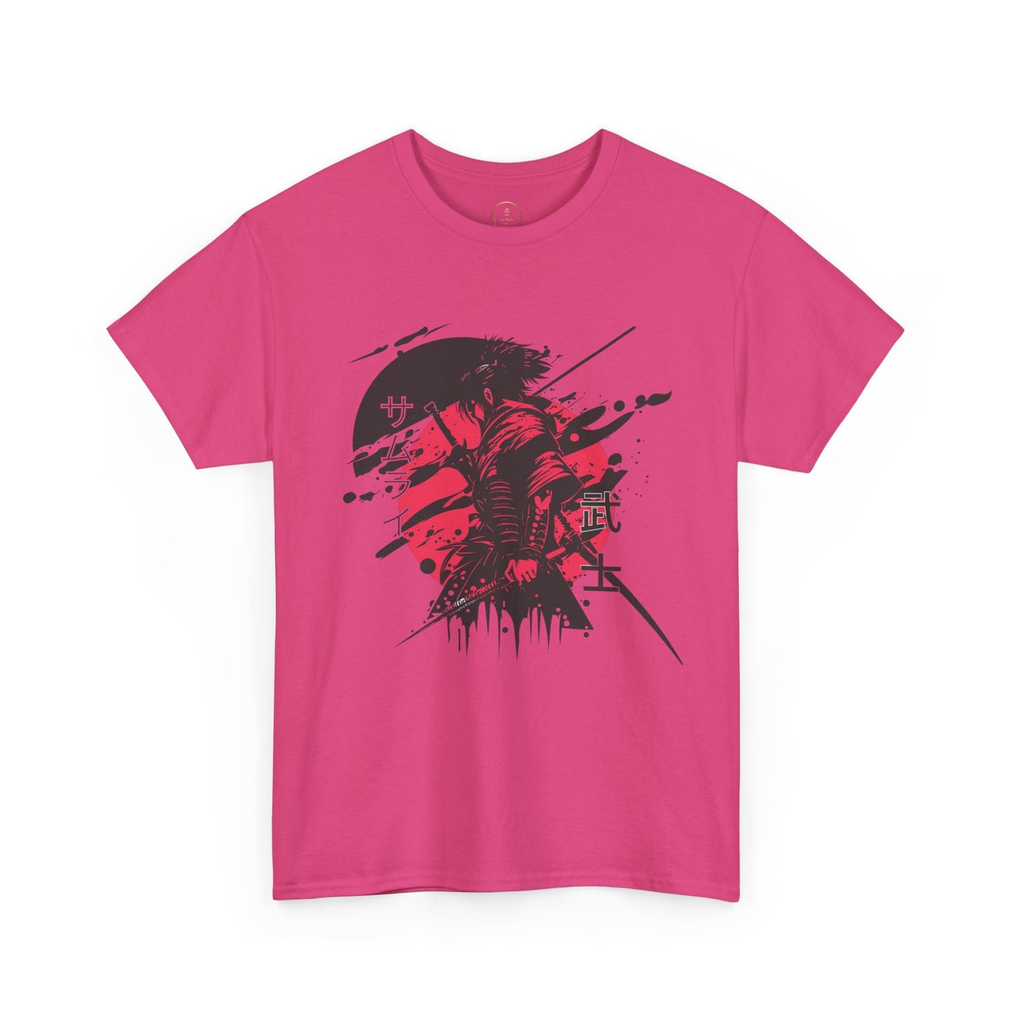 Samurai Heavy Cotton Tee - Samurai Spirit Graphic T-Shirts