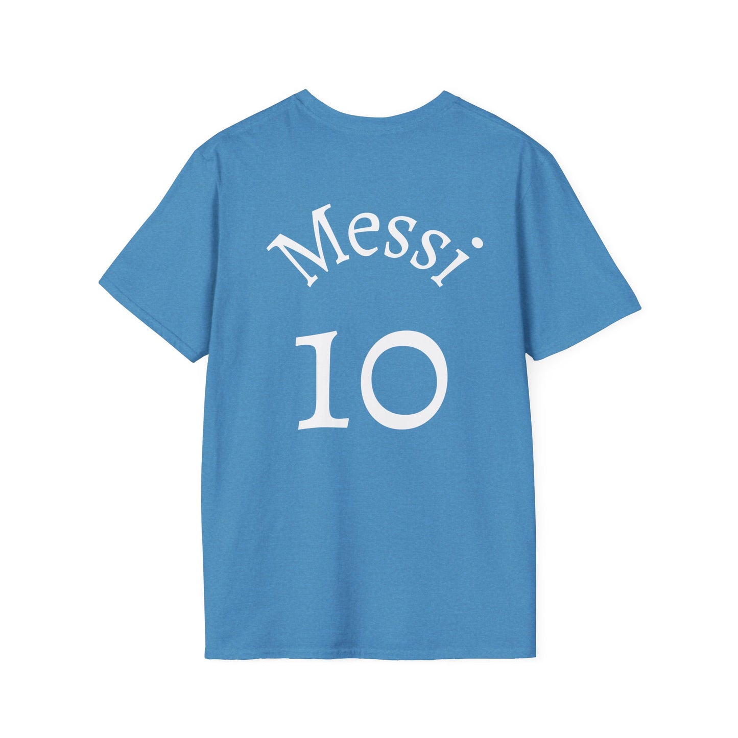 Unisex Softstyle Messi Graphic T-Shirt - Support Your Team with Style!