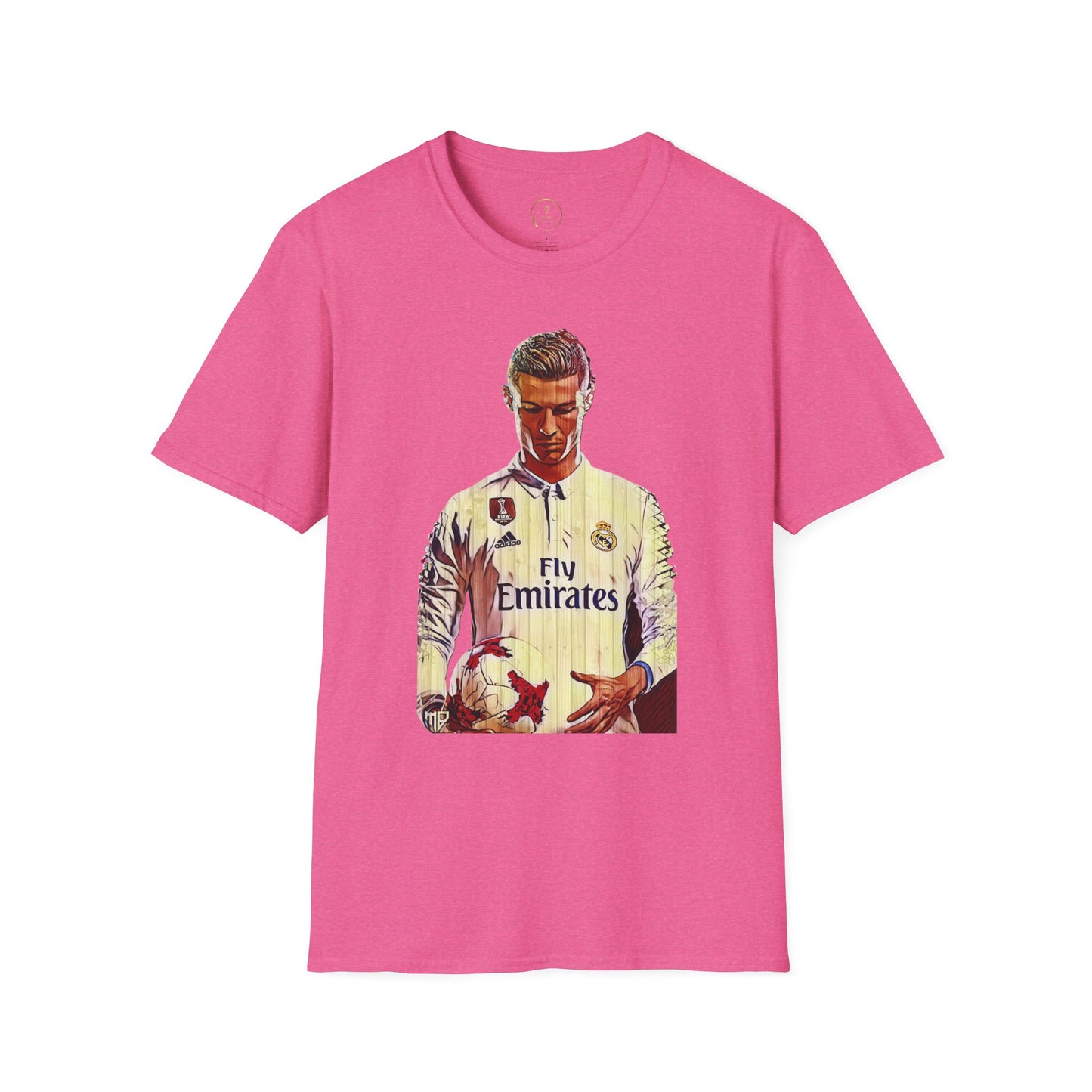 Unisex Cristiano Ronaldo Softstyle T-Shirt - CR7 Graphic Tee for Soccer Fans