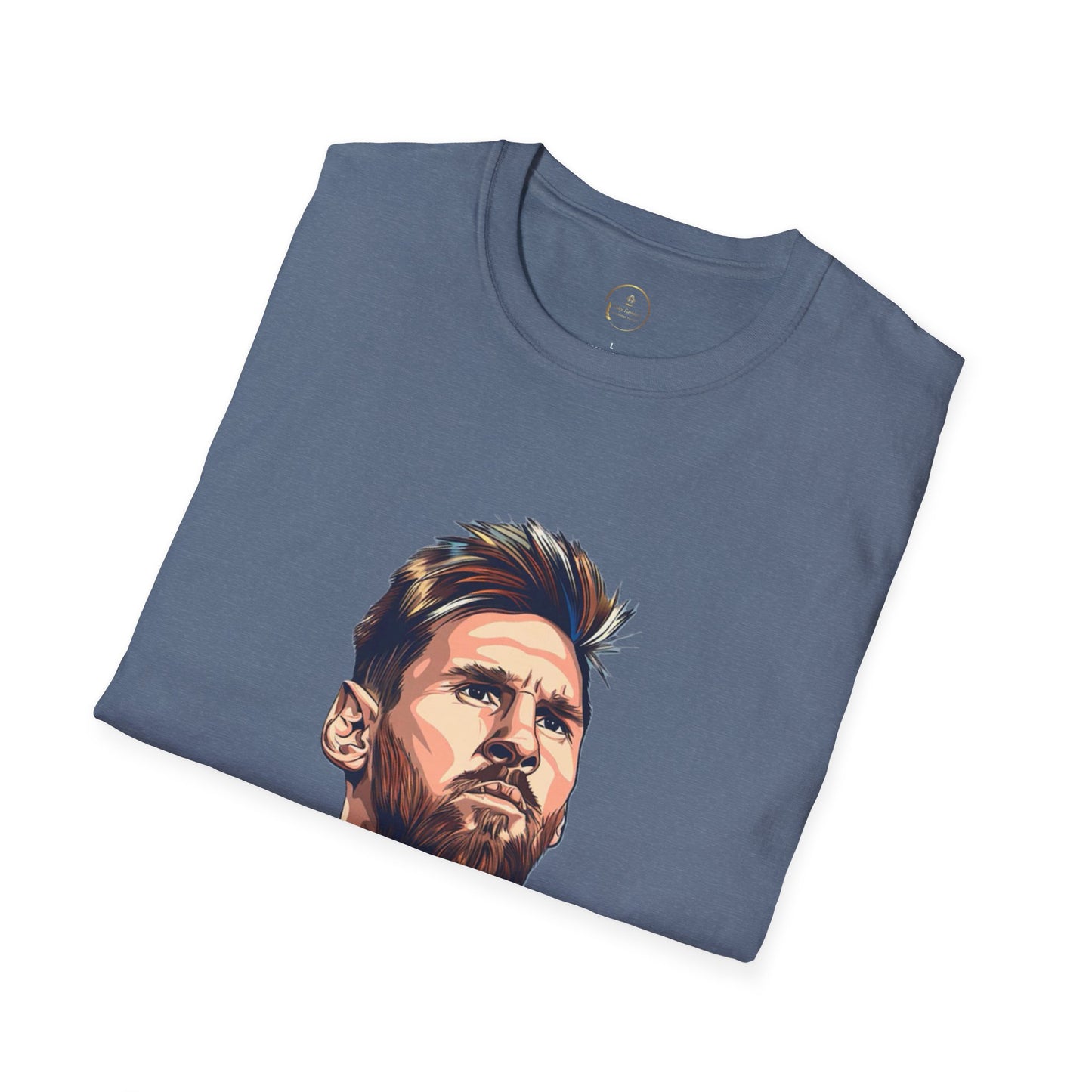 Unisex Softstyle Messi Graphic T-Shirt - Support Your Team with Style!