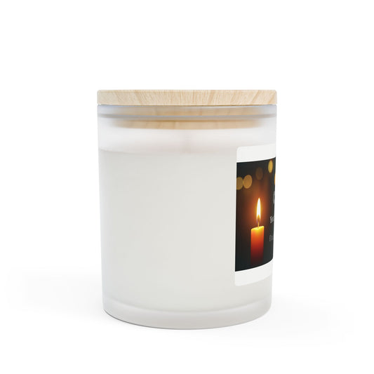 Fragrance-Free Frosted Glass Candle - Your Home Smells Good? | 11oz