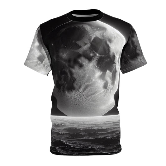 Celestial Moon Graphic Unisex Tee - Space-Inspired Apparel for Cosmic Lovers T-Shirts
