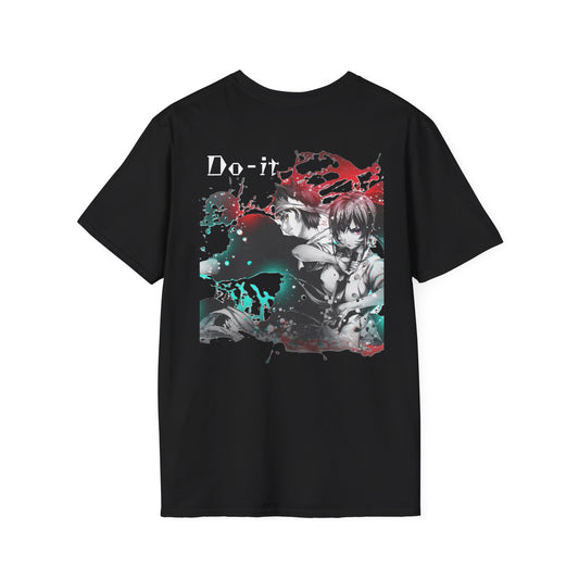 Artistic Unisex Softstyle T-Shirt - Unique Graphic Tee for Anime Lovers