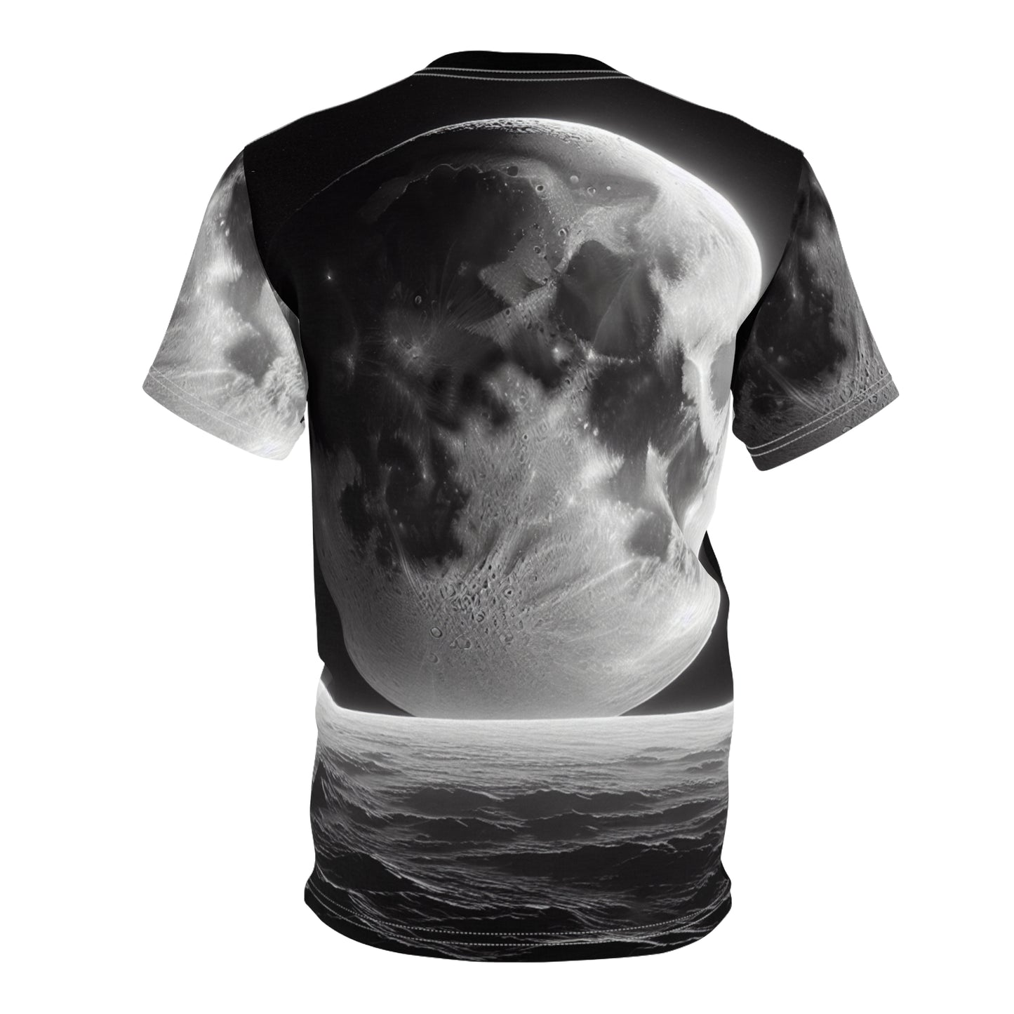 Celestial Moon Graphic Unisex Tee - Space-Inspired Apparel for Cosmic Lovers T-Shirts