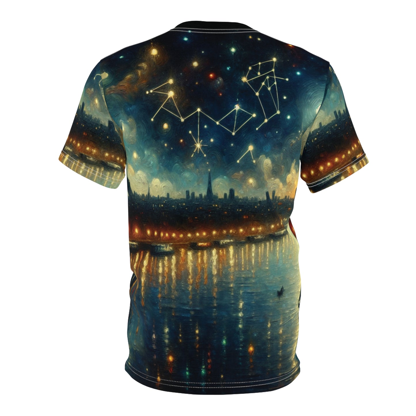 Cosmic Constellation Unisex Tee, Celestial Art T-Shirts, Astrology Gift, Starry Night Tee, Zodiac Lover's Apparel, Unique Graphic Tee